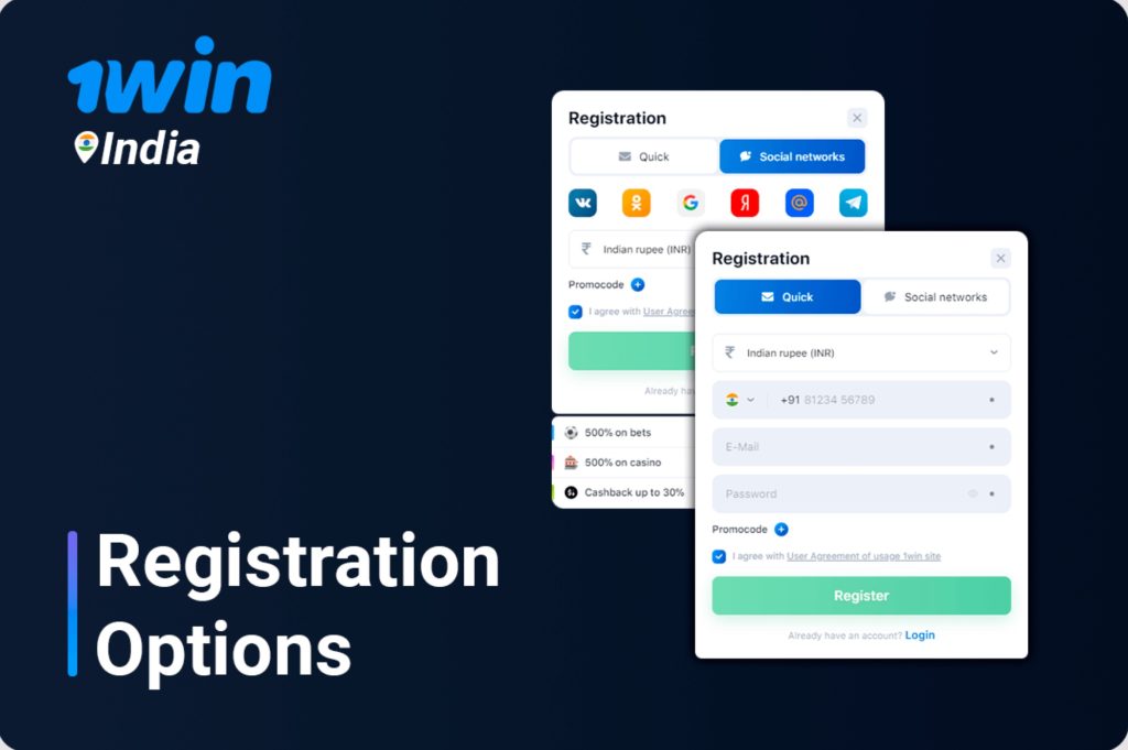1win india registration options 1Win India Registration Options.